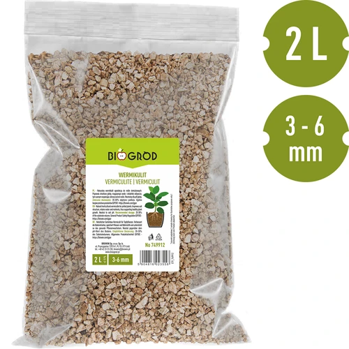 Вермикулит за стайни растения и градинарство, 2 л - 3