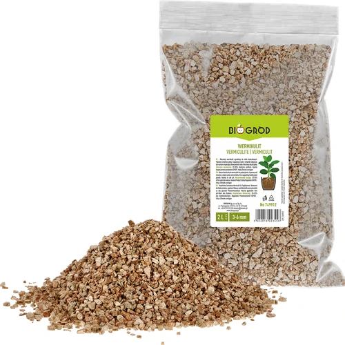 Вермикулит за стайни растения и градинарство, 2 л