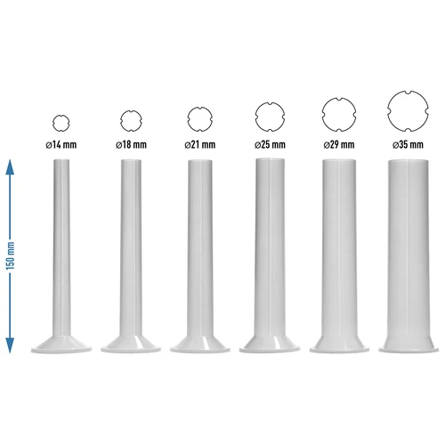 Вертикална пълначка за колбаси 5 kg - 8