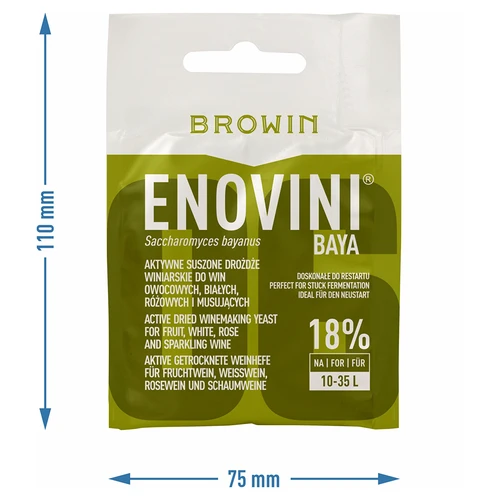 Винени дрожди Enovini® BAYA, 7 g - 3
