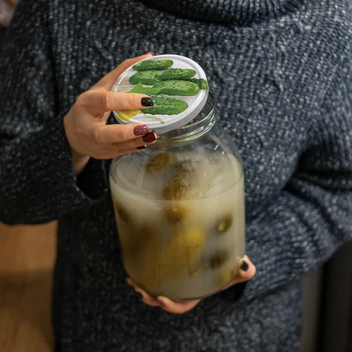 Винтова капачка fi100 краставици микс - 10 бр. - 9