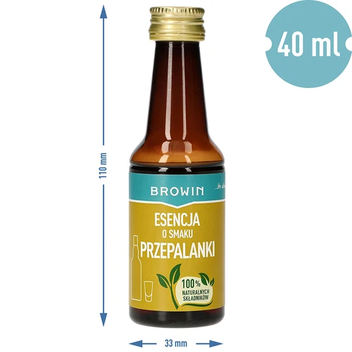 Вкусова есенция - препалянка за 0,5 L - 40 ml - 8