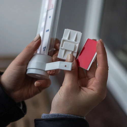 Външен термометър (-50°C до +50°C) 23 cm, микс, полско производство - 5