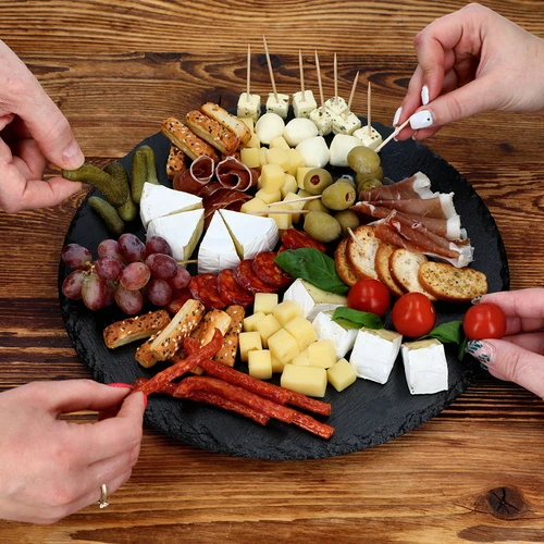 Въртящо се шистово плато Ø30 см - 13