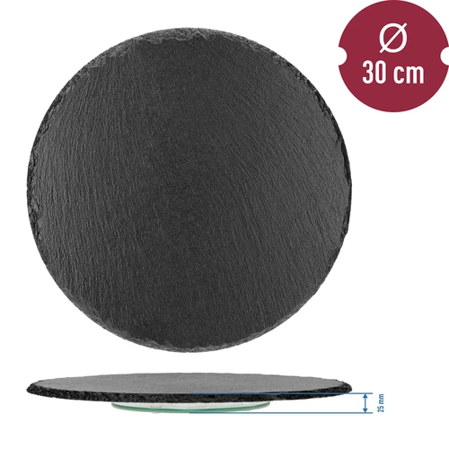 Въртящо се шистово плато Ø30 см - 9