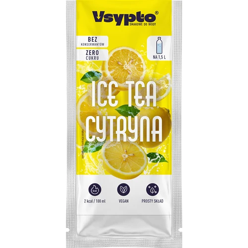 Vsypto Ice Tea Лимон – комплект 15 x 9 г - 3