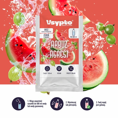 VSYPTO с вкус Диня и Цариградско грозде, 3 g - 5