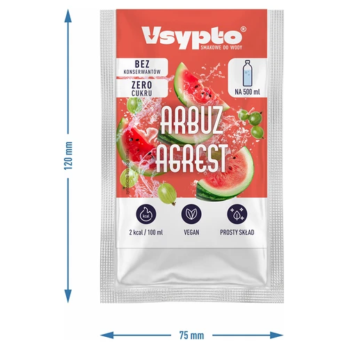 VSYPTO с вкус Диня и Цариградско грозде, 3 g - 4