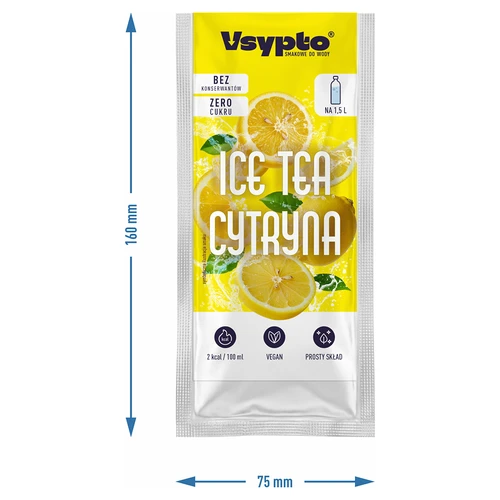 VSYPTO с вкус Ice Tea Лимон, 9 г - 4