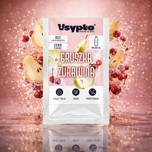 VSYPTO с вкус Круша и червена боровинка, 3 г