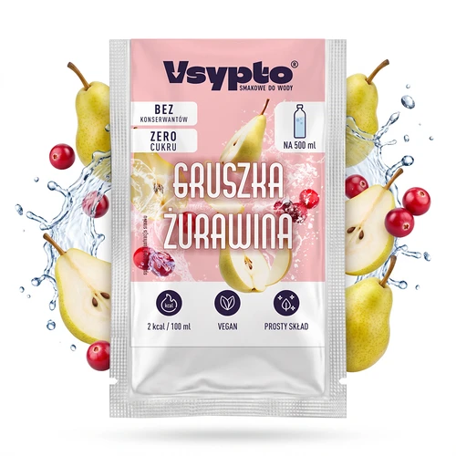 VSYPTO с вкус Круша и червена боровинка, 3 г