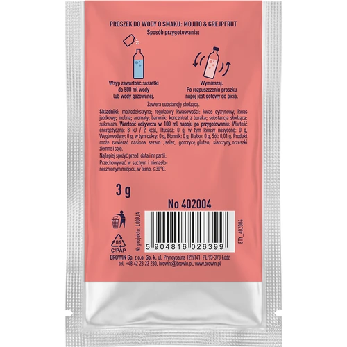 VSYPTO с вкус Мохито Грейпфрут, 3 g - 3