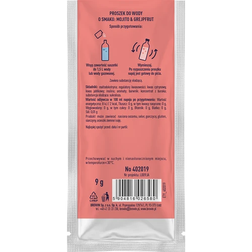 VSYPTO с вкус Мохито Грейпфрут, 9 г - 3