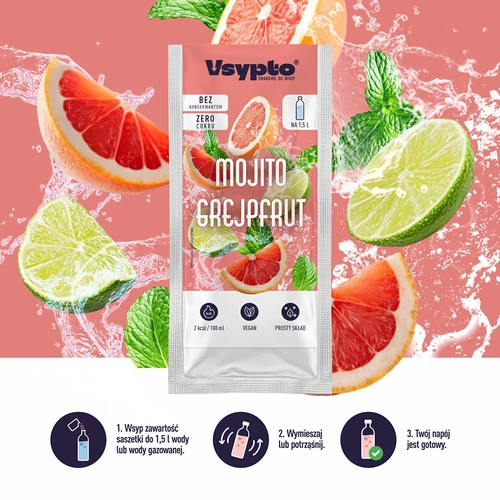 VSYPTO с вкус Мохито Грейпфрут, 9 г - 5