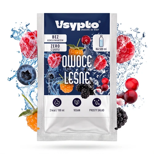 VSYPTO с вкус на горски плодове, 3 g