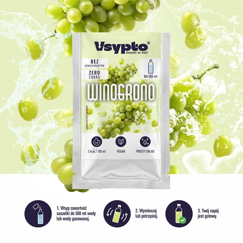 VSYPTO с вкус на грозде, 3 g - 5