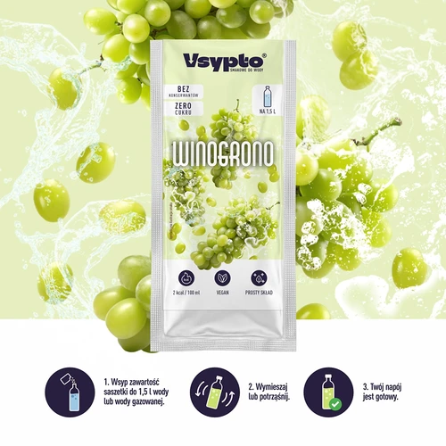 VSYPTO с вкус на грозде, 9 г - 5