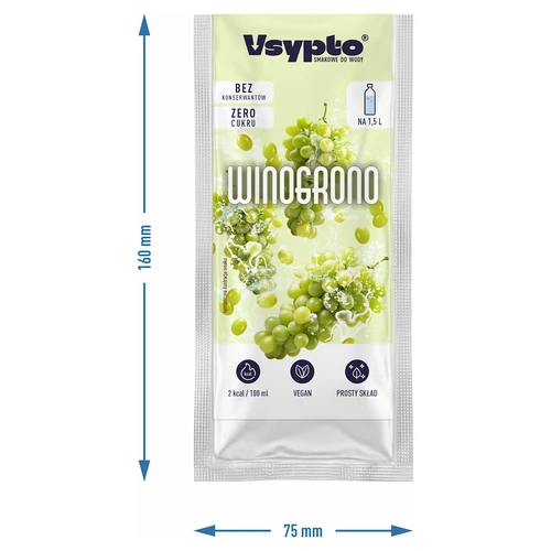 VSYPTO с вкус на грозде, 9 г - 4