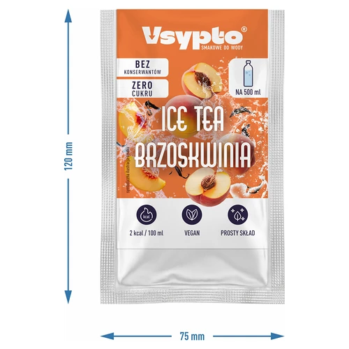 VSYPTO с вкус на Ice Tea Праскова, 3 г - 4