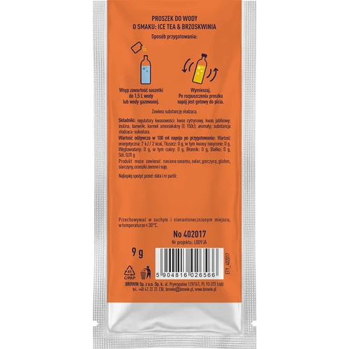 VSYPTO с вкус на Ice Tea Праскова, 9 g - 3