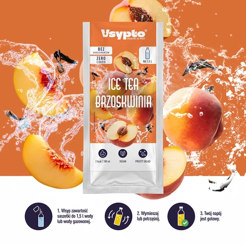 VSYPTO с вкус на Ice Tea Праскова, 9 g - 5