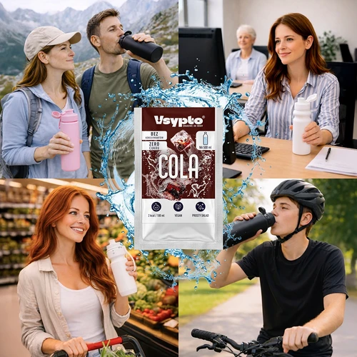 VSYPTO с вкус на кола – ароматизиращ прах за вода, 3 g - 7