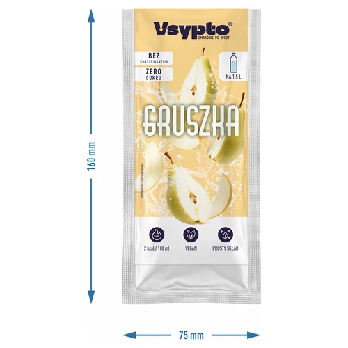 VSYPTO с вкус на круша, 9 г - 4