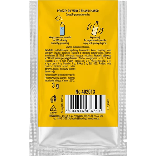 VSYPTO с вкус на манго, 3 г - 3