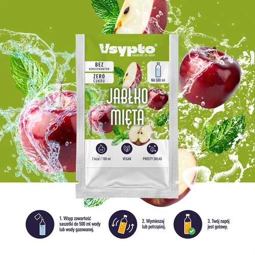 VSYPTO с вкус Ябълка и Мента, 3 г - 5