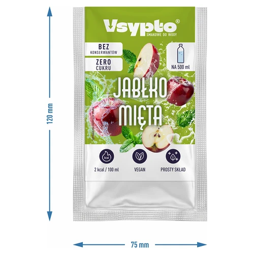 VSYPTO с вкус Ябълка и Мента, 3 г - 4