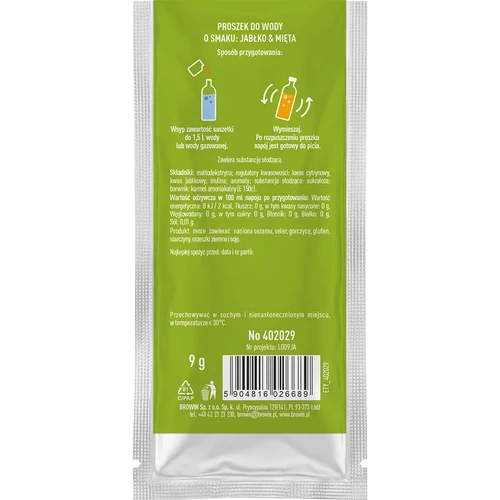 VSYPTO с вкус Ябълка и Мента, 9 g - 3