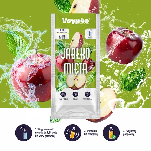 VSYPTO с вкус Ябълка и Мента, 9 g - 5