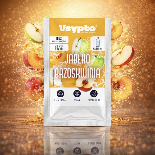 VSYPTO с вкус Ябълка и Праскова, 3 g