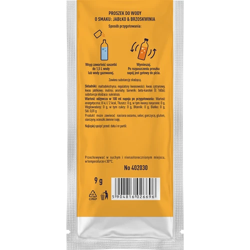 Vsypto с вкус ябълка и праскова, 9 г - 3