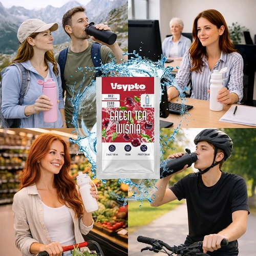 VSYPTO със вкус Зелен чай & Вишна, 3g - 7