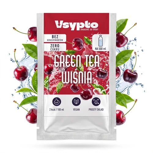 VSYPTO със вкус Зелен чай & Вишна, 3g