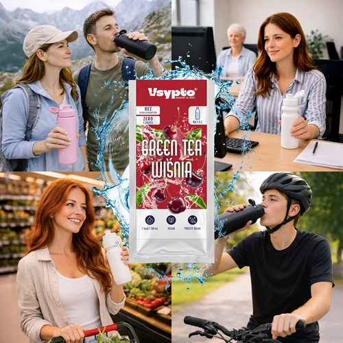 VSYPTO със вкус Зелен чай Вишна, 9 g - 7