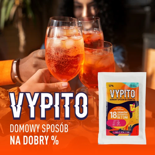 VYPITO 12%, саше за 18 коктейла - Chillout леко плодов, 126 г - 6