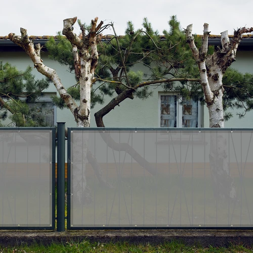 Засенчваща мрежа (80%, 140 g/m²) 1,5 x 5 m, графитена - 9