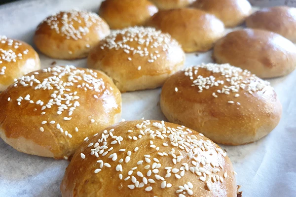 Рецепти на нашите клиенти: Хлебчета за бургери