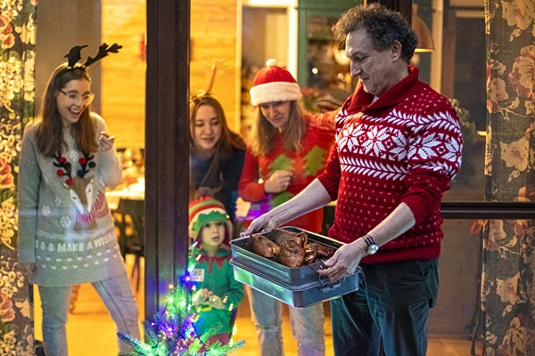 Шаран за Бъдни вечер, пушен