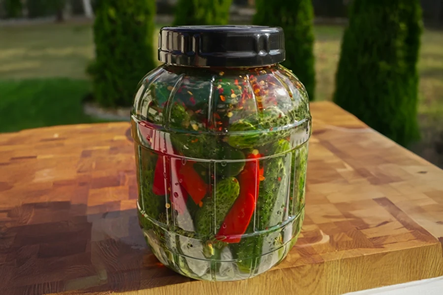 Browin Przepiśnik - Кисели краставички с чили