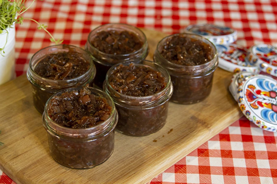 Browin Przepiśnik - Конфитюр от червен лук