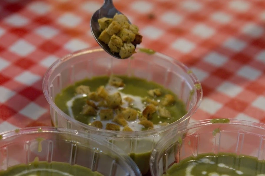 Browin Przepiśnik - Крем супа от спанак