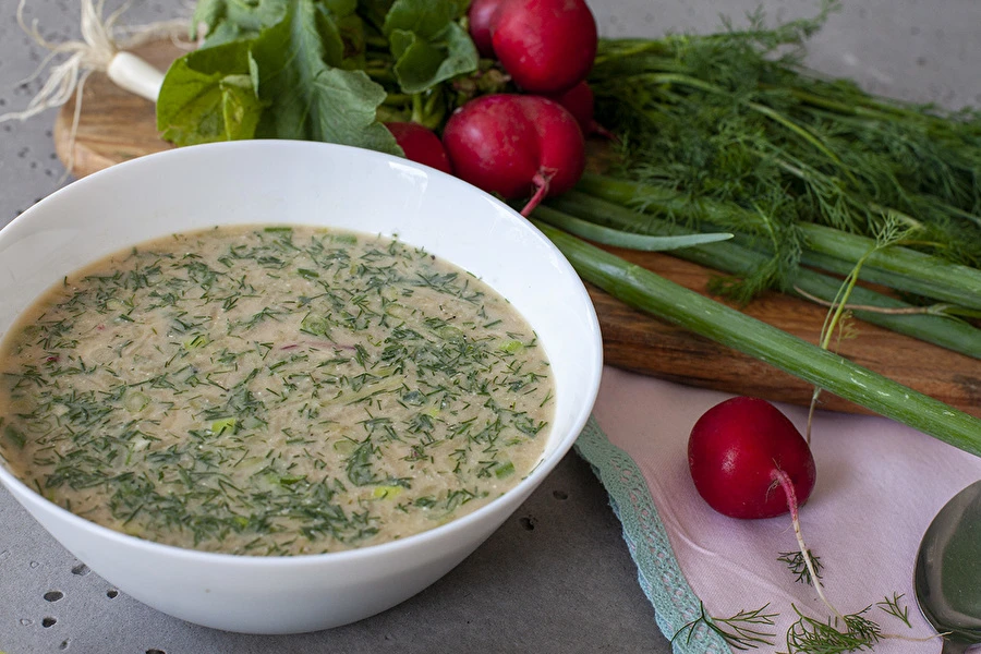 Browin Przepiśnik - Окрошка - студена супа с хлебен квас