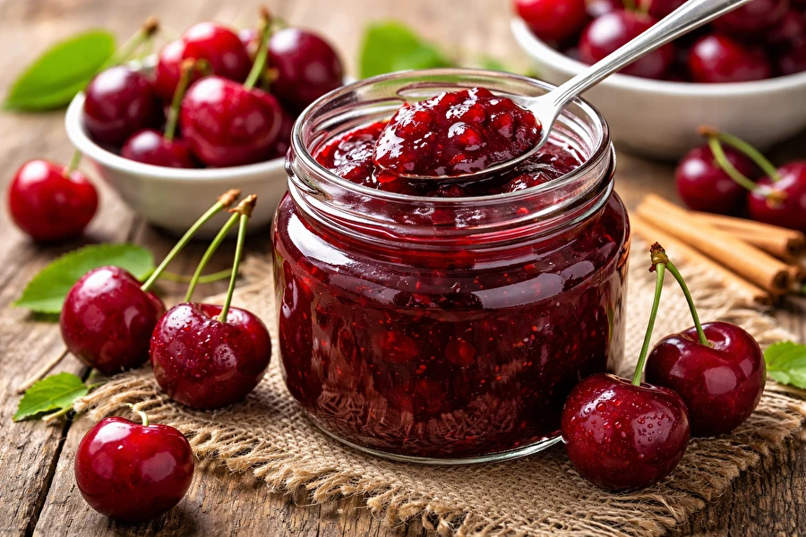 Сладко от череши без захар