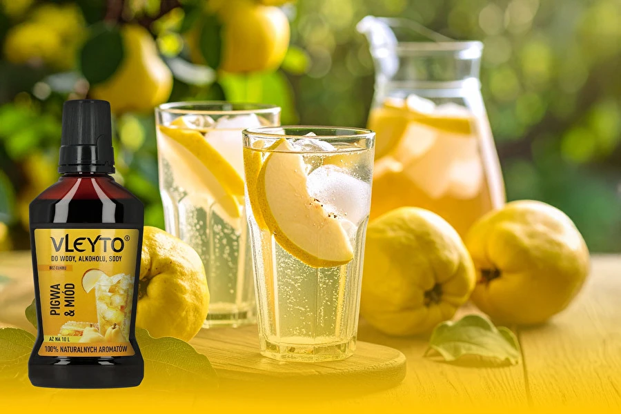 Browin Przepiśnik - Sparkling Pigwa - освежаващ безалкохолен дринк с нотка на мед и дюля